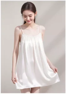 2026 new pure desire sexy silk suspender nightgown