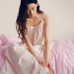 Water soft cotton camisole nightgown for women's home wear, all cotton nightgown
