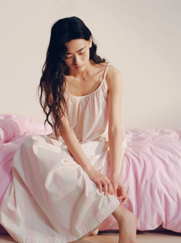 Water soft cotton camisole nightgown for women's home wear, all cotton nightgown Water soft cotton camisole nightgown for women's home wear, all cotton nightgown