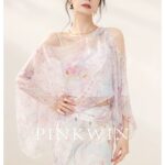 2026 new slim and luxurious floral skirt