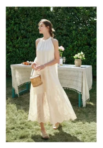 2026 new vacation camisole cake skirt long skirt
