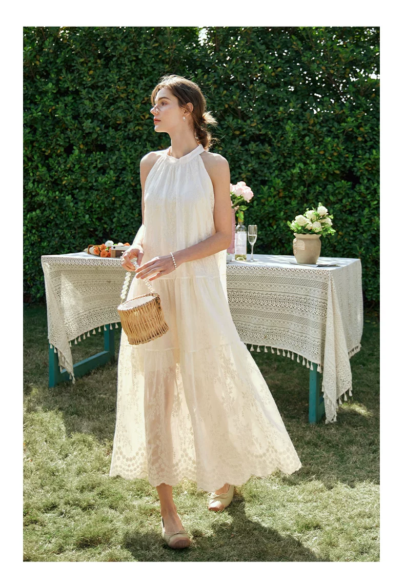 2026 new vacation camisole cake skirt long skirt 2026 new vacation camisole cake skirt long skirt