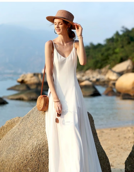 island vacation gauze skirt