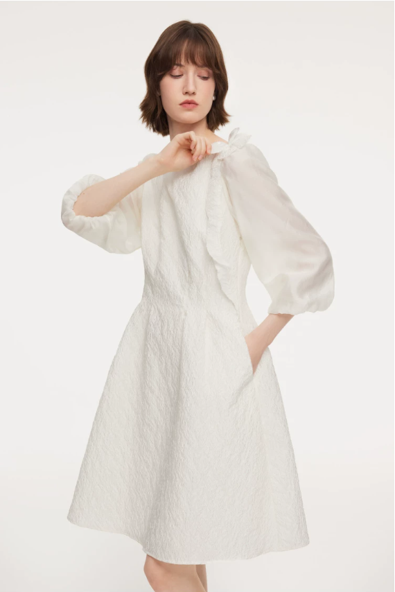 Jacquard dress for women in spring Jacquard dress for women in spring