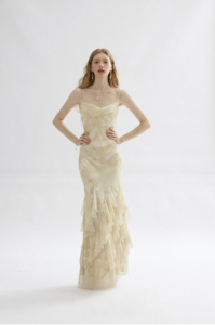 French holiday dress, tea break camisole dress, light formal dress