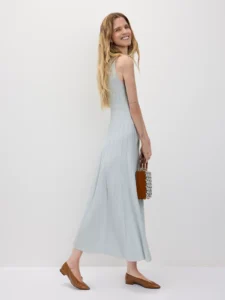 knitted long skirt