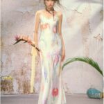 Printed camisole dress