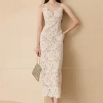 New white camisole dress for summer 2026