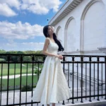 French style light luxury camisole dress