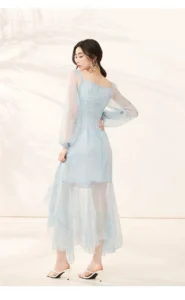 Silk dress 2026 spring new design