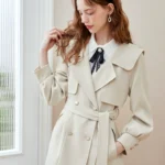 2026 Spring New Navy Collar Windbreaker