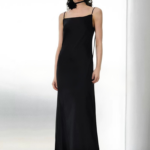 Acetate satin camisole dress