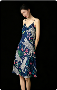Ice silk sexy sleepwear thin and cool silk nude sleeping skirt