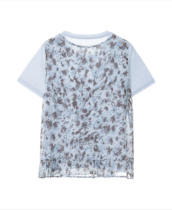 Casual ink painting short sleeved T-shirt for women