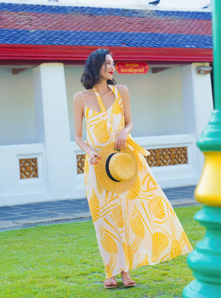Beach Vacation Beach Skirt Strap Skirt Bohemian Long Skirt