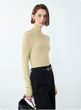 Pure wool winter new wool knitted sweater slim fit sweater for women Pure wool winter new wool knitted sweater slim fit sweater for women