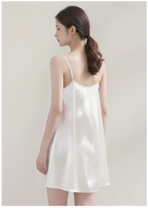 New Pure Desire Sexy Silk Strap Sleeping Skirt for Women