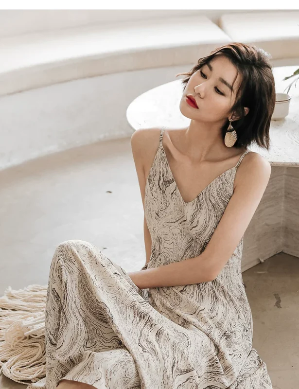 Zebra Pattern French Holiday Dress
