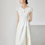 Temperament V-neck dress