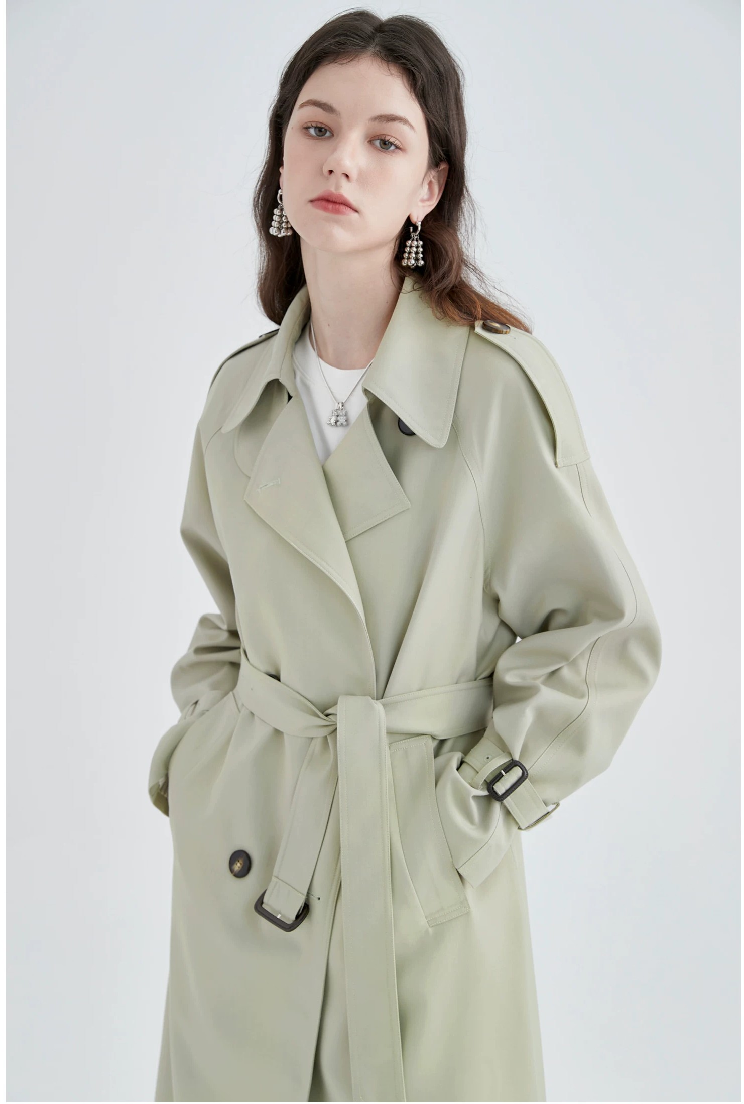 Small British style silhouette windbreaker jacket Small British style silhouette windbreaker jacket