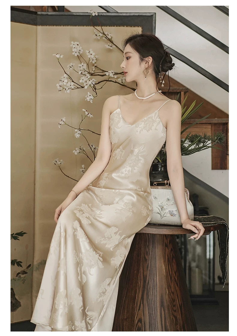 Long camisole acetate vest camisole dress!!3708060865 Long camisole acetate vest camisole dress