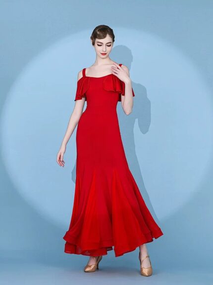 New Flying Sleeve Modern Dance Dress