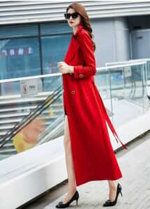 Long windbreaker women's spring and autumn 2026 new style