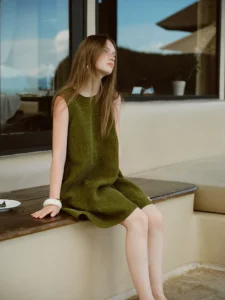 100% silk fragrant cloud silk turtle cracked top, shorts, dress set