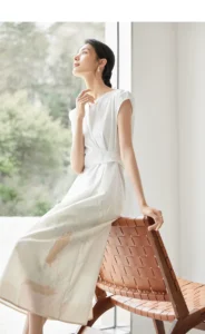 Temperament V-neck dress