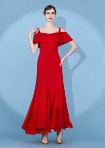 New Flying Sleeve Modern Dance Dress