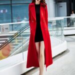 Long windbreaker women's spring and autumn 2026 new style