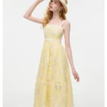 Strap Long Dress for Women 2026 New Bohemian Lace Sleeveless Dress