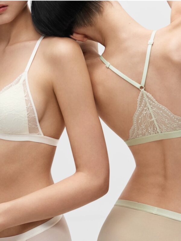 Bra Lace Back Underwear Women's Thin Design