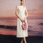 Unique and niche acetic acid dress