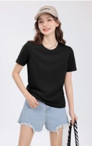 Women's 2026 new shoulder short sleeved t-shirt