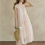 Lace Embroidered Dress, New Long Skirt