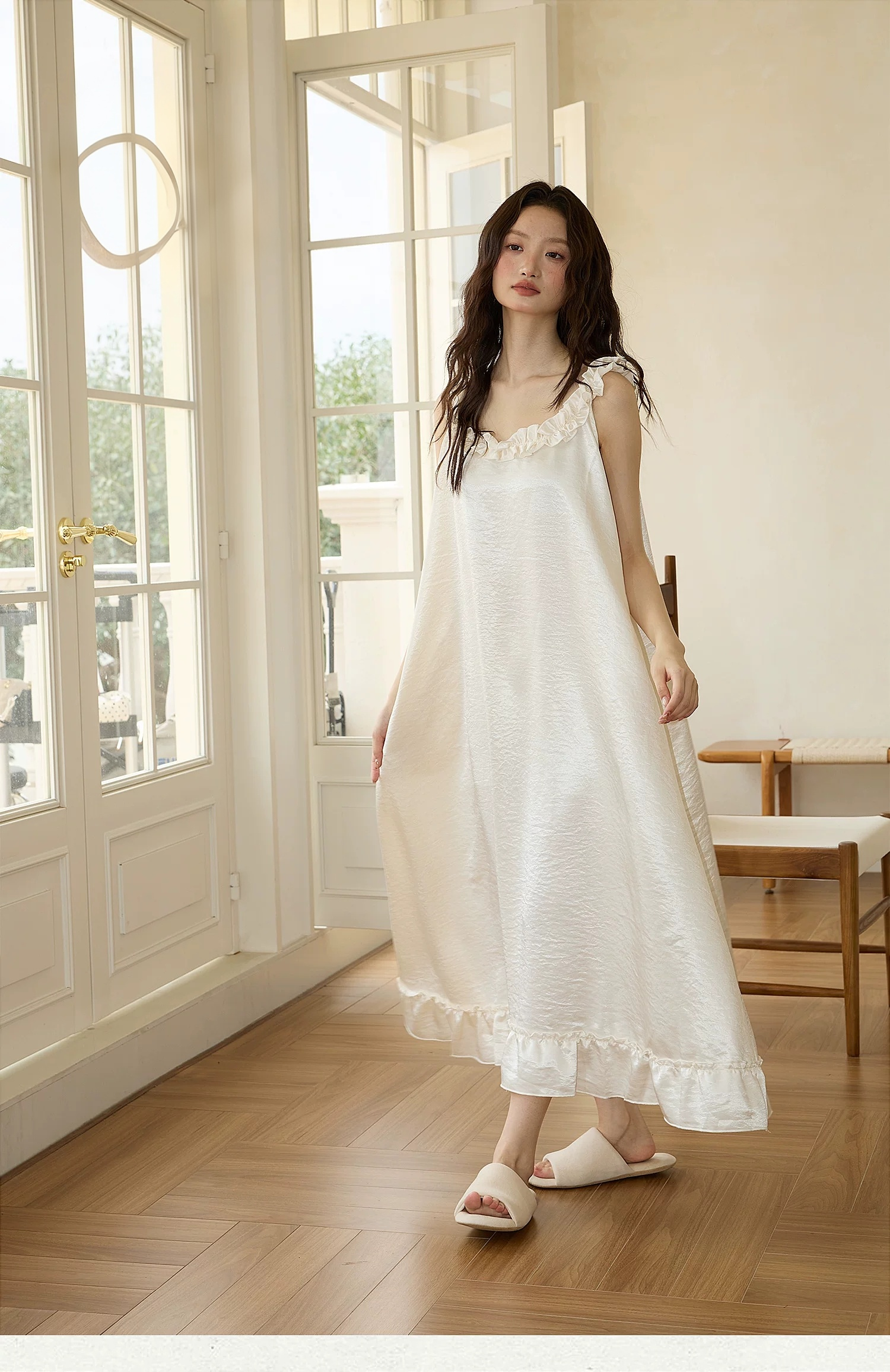 Princess nightgown, summer long nightgown for women Princess nightgown, summer long nightgown for women