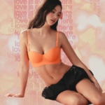 External expansion gathering bra with small chest and large hanging neck underwear