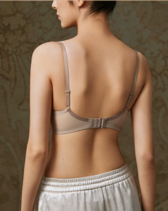 Water ripple high-end custom embroidery sexy ultra-thin underwear bra
