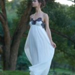 Spring and summer new product French neoclassical cotton camisole nightgown