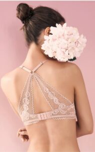 Women's sexy bra with beautiful back