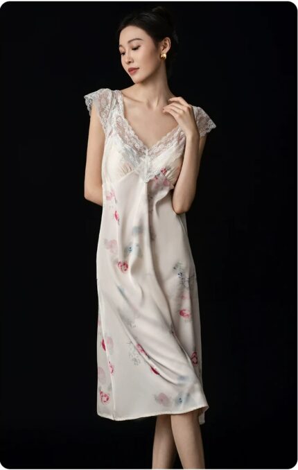 2026 new summer high-end lace sexy pajamas