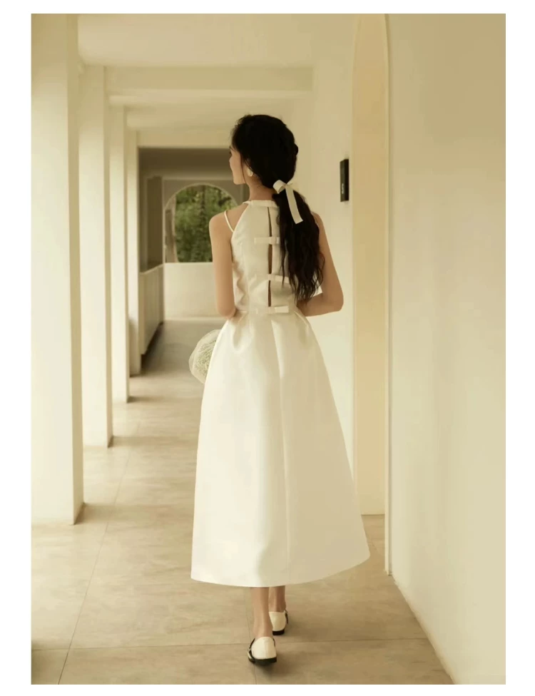High end minimalist satin short dress!!2211353533363 High end minimalist satin short dress