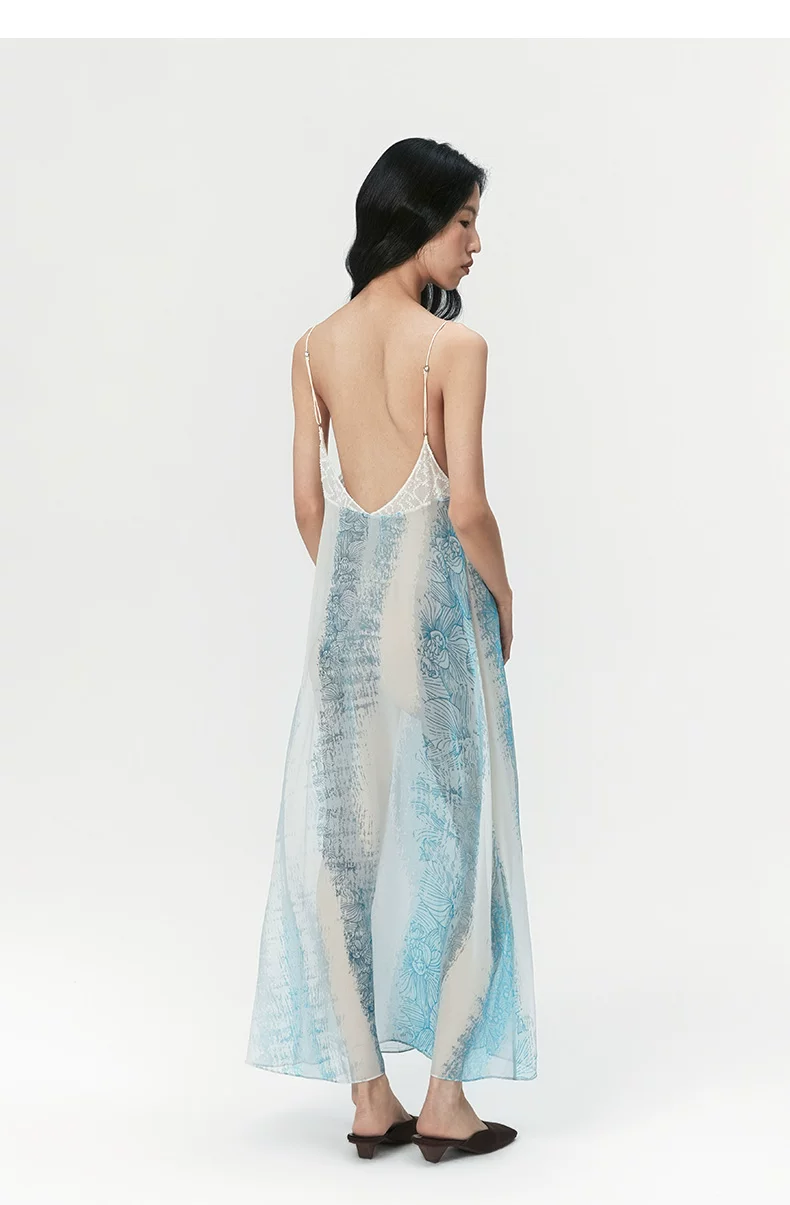 Mulberry lace dress and silk nightgown Mulberry lace dress and silk nightgown