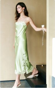 Mulberry silk summer silk nightgown