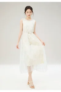 100% pure silk dress made of mulberry silk