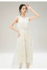 100% pure silk dress made of mulberry silk