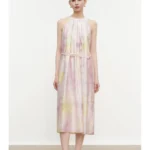 Slim fit hanging neck dress, casual and cool women's skirt