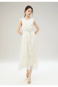 100% pure silk dress made of mulberry silk