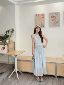 2026 Summer New Unique Shirt Top Skirt Set